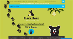 Desktop Screenshot of blackbearpromos.com